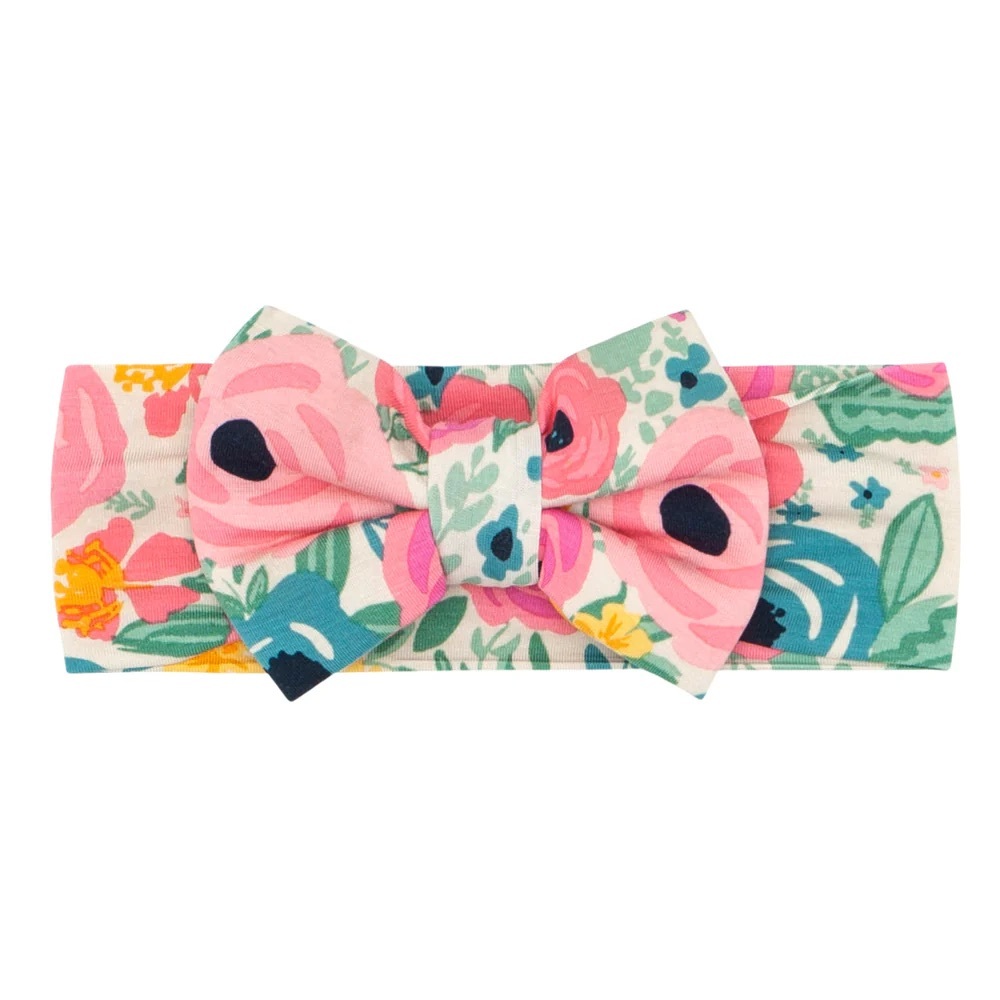 Little Sleepies Secret Garden Luxe Bow Headband